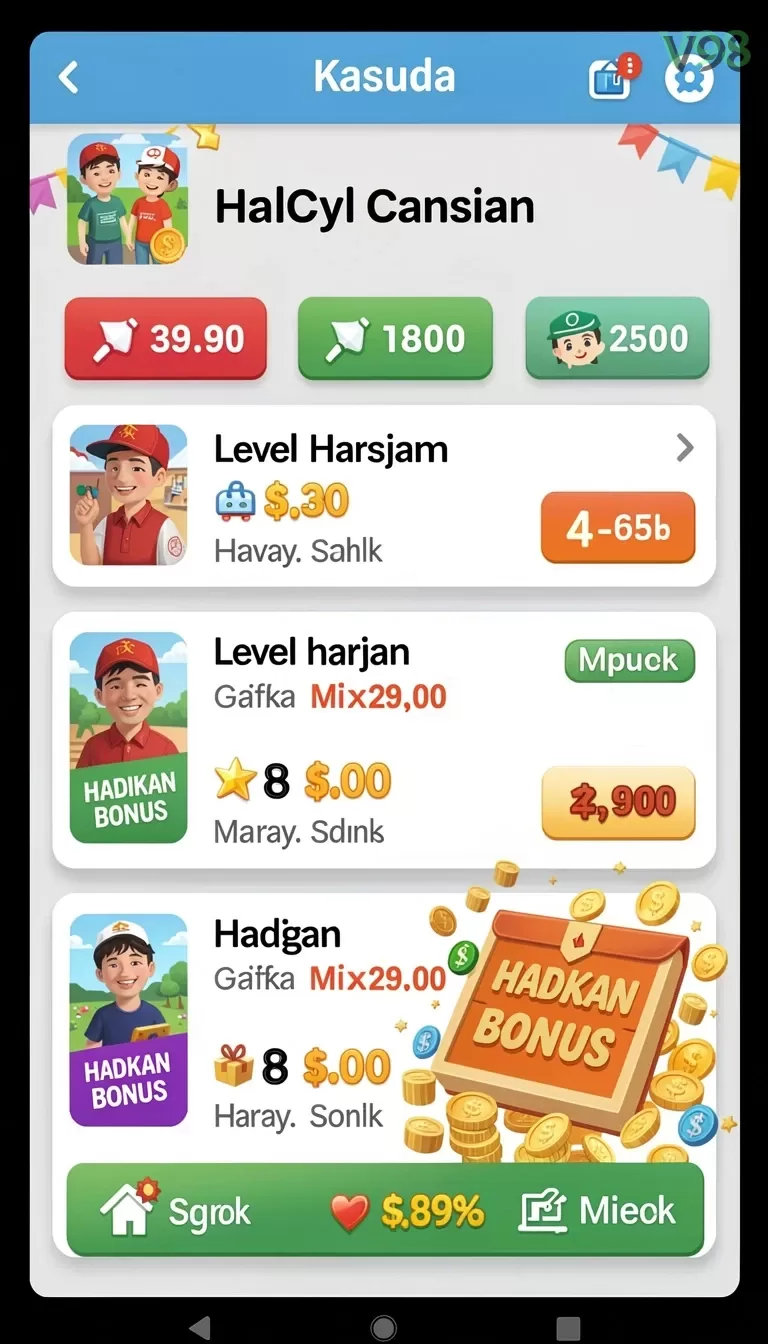 Cuplikan layar ARWANATOTO — aktivitas